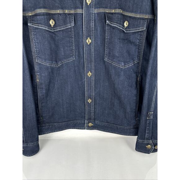 Duluth Trading Company Men's Blue Denim Trucker Jacket Size 2XL - Picture 4 of 8
